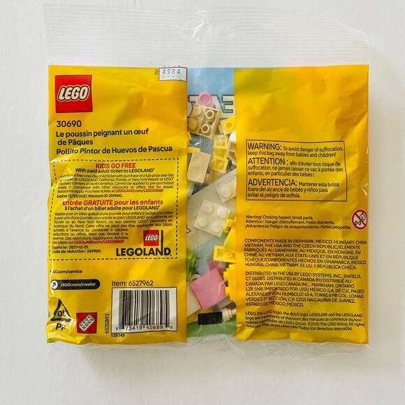 Lego | Easter Egg Chick Painting Fun Set 30690 NWT - Picture 6 of 6